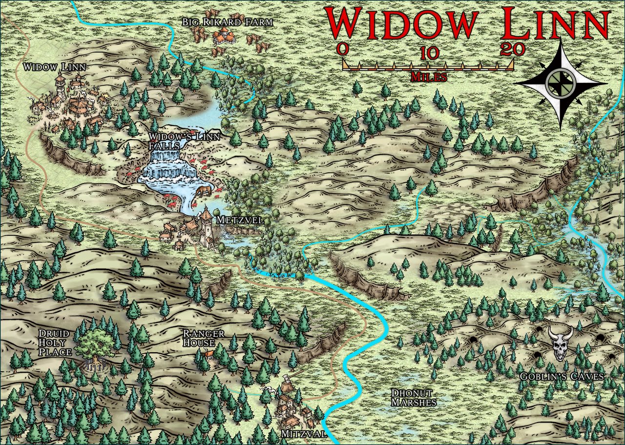 Nibirum Map: widow linn by Ricko Hasche